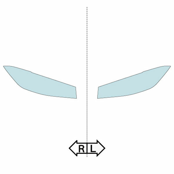 カット済みヘッドライトプロテクションフィルム BMW Alpina B3 ツーリング(Alpina D3 S ツーリング) (R4.5-) (G20型) (Standard) (PH3023F2205A0SA)