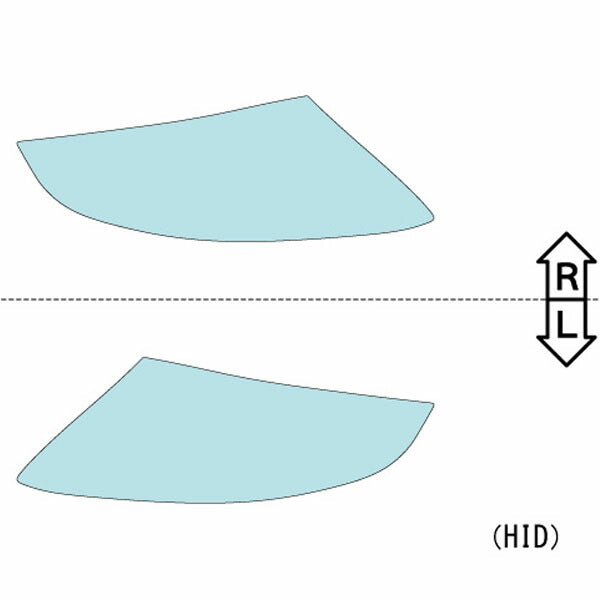 カット済みヘッドライトプロテクションフィルム BMW Z4 クーペ (H18.4-H21.4) (E86(DU30型)/E86(DU32型)) (3.0si/M クーペ) (PH3040C0605A0SA)