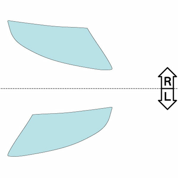 カット済みヘッドライトプロテクションフィルム BMW Z4 ロードスター (H18.4-H21.4) (E85(BU25型/BU30型)/E85(BT32型)) (PH3040T0605A0SA)