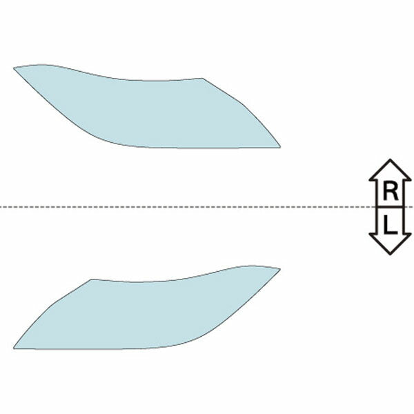 カット済みヘッドライトプロテクションフィルム BMW Z4 ハードトップ (H25.4-H29.6) (E89(LL20型/LM30型)/E89(LM35型)) (PH3040U1305A0SA)