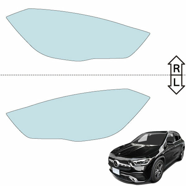 カット済みヘッドライトプロテクションフィルム メルセデスベンツ GLA SUV (R 2.6-R5.8) (247713M型) (200d/AMGライン) (PH3112K2005A0SA)