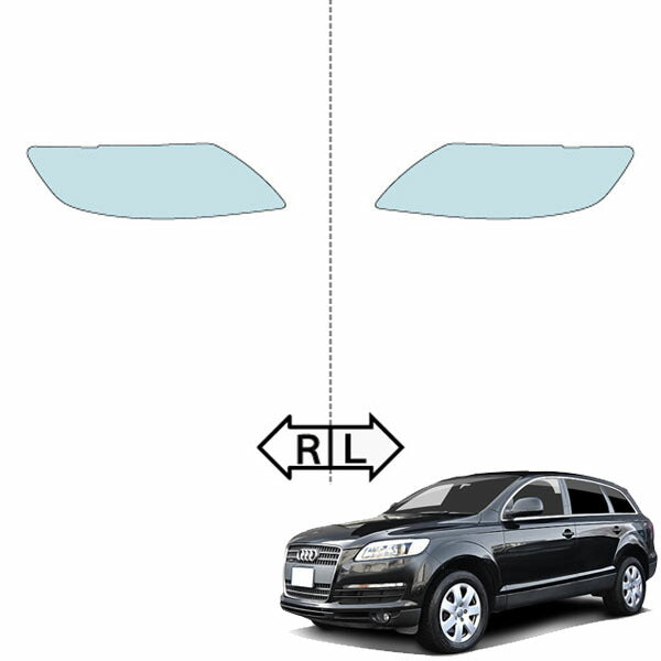 カット済みヘッドライトプロテクションフィルム アウディ Q7 (H18.10-H21.8) (4LBHKS型/4LBHKA型/4LBARS型/4LBARA型) (PH3212K0605A0SA)