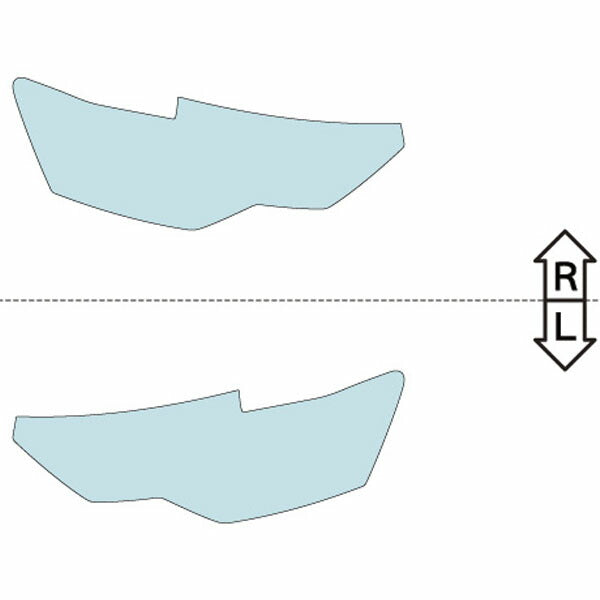 カット済みヘッドライトプロテクションフィルム アウディ S6 セダン (R5.12-) (F2DKML型) (Base) (PH3216B2305A0SA)