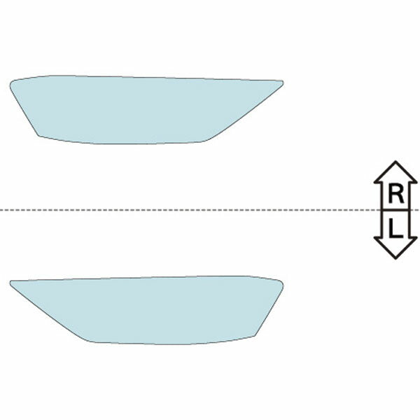 カット済みヘッドライトプロテクションフィルム アウディ S8 セダン (R2.8-R4.6) (F8CWWF型) (Base) (PH3218B2005A0SA)