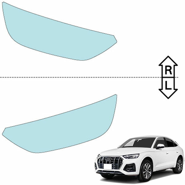 カット済みヘッドライトプロテクションフィルム アウディ Q5 スポーツバック (R3.8-) (FYDTPS型/FYDTPA型) (PH3235D2105A0SA)