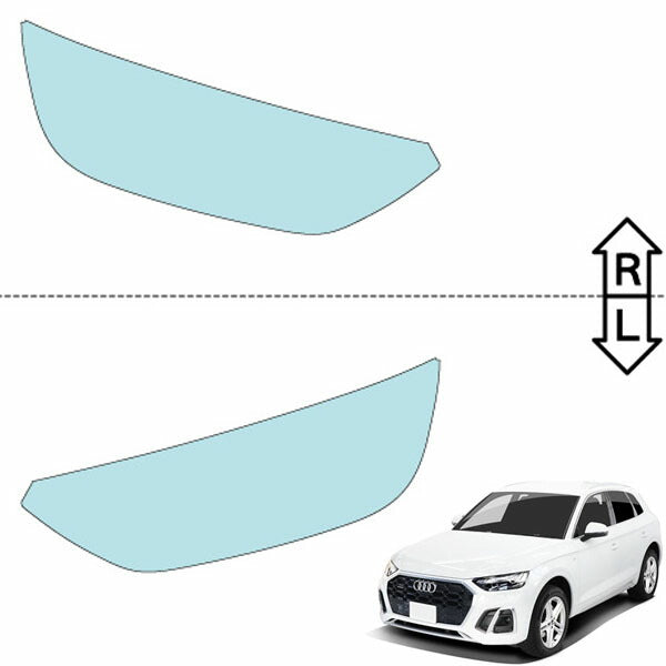 カット済みヘッドライトプロテクションフィルム アウディ Q5 (R3.3-) (FYDTPS型/FYDTPA型) (PH3235K2105A0SA)