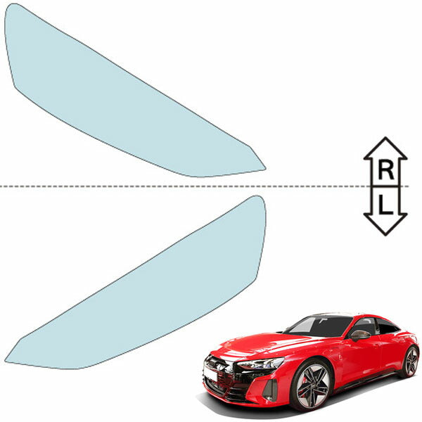 カット済みヘッドライトプロテクションフィルム アウディ RS e-tron GT (R3.10-) (FWEBGS型) (Base) (PH3292S2105A0SA)