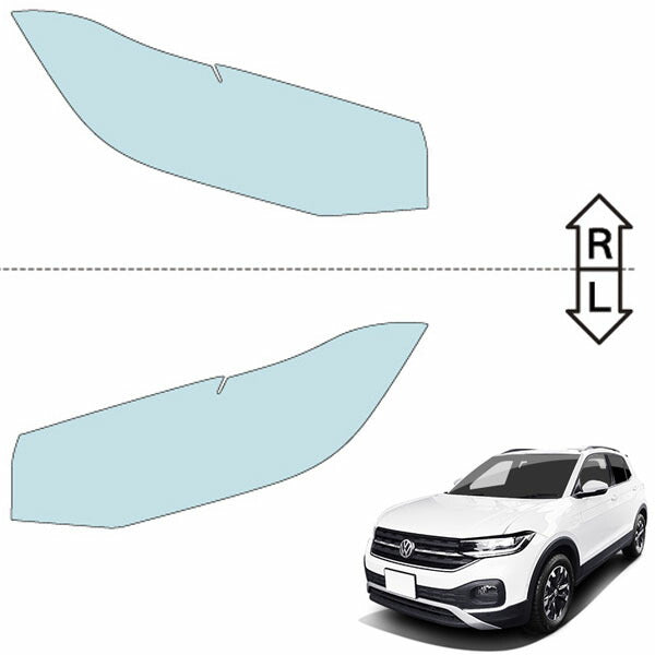 ヘッドライトプロテクションフィルム カット済み フォルクスワーゲン T-Cross (R2.1-R6.9) (C1DKR) (PH3331K2005A0SA) ECHELON