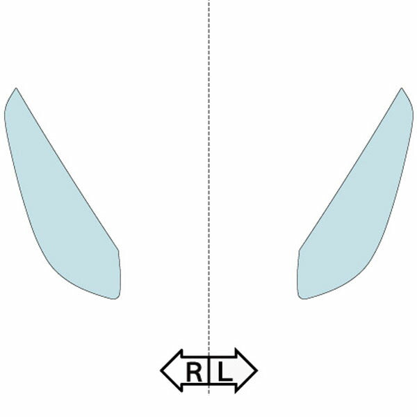 カット済みヘッドライトプロテクションフィルム フェラーリ F12 tdf (H27.11-H30.1) (F152ACL型) (Base) (PH5112S1505A0SA)