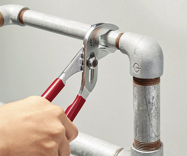 【ワケあり特価品】(状態A) KTC PJW-250-1024 ウオーターポンププライヤー 全長253mm 運用パイプ直径6?32mm 京都機械工具