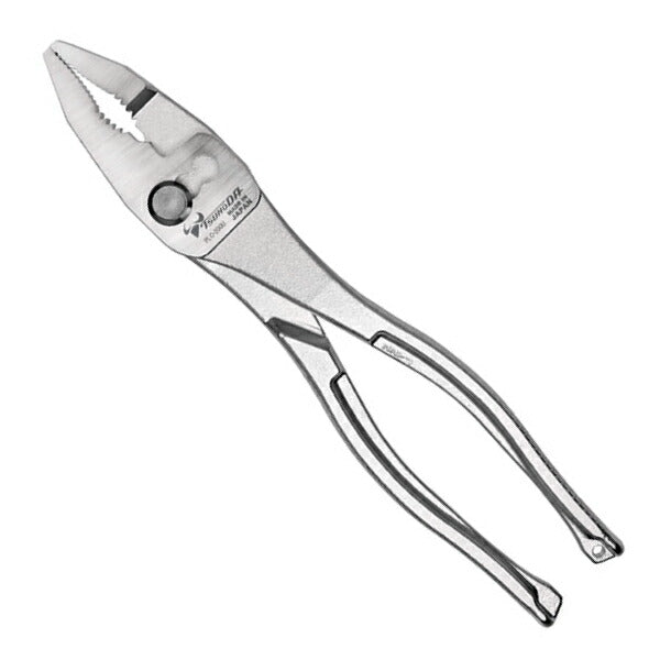 TSUNODA ホールドプライヤー 200mm PLC-200U 平行キャッチ カーブ配列歯で今までにないホールド感 ツノダ TTC