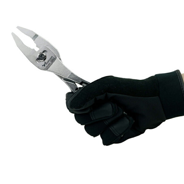 TSUNODA ホールドプライヤー 200mm PLC-200U 平行キャッチ カーブ配列歯で今までにないホールド感 ツノダ TTC