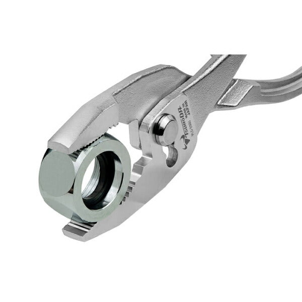 TSUNODA ホールドプライヤー 200mm PLC-200U 平行キャッチ カーブ配列歯で今までにないホールド感 ツノダ TTC