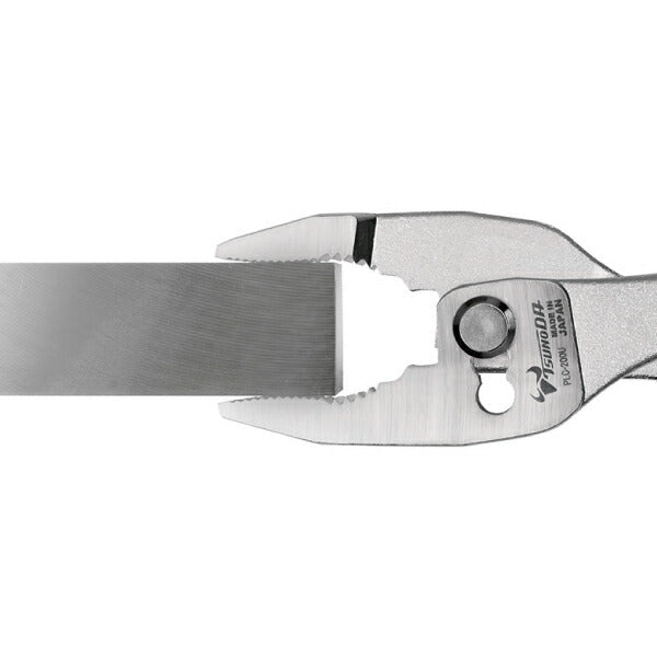 TSUNODA ホールドプライヤー 200mm PLC-200U 平行キャッチ カーブ配列歯で今までにないホールド感 ツノダ TTC