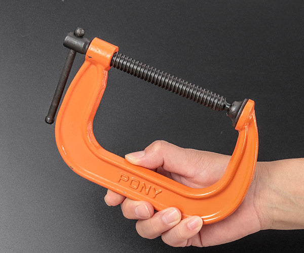 【ワケあり特価品】 (状態B) PONY 1440-C PONY ライトデューティー Cクランプ 4インチ ポニー