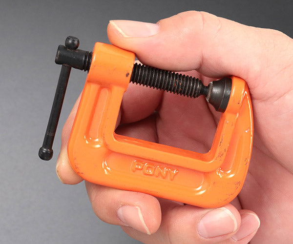 【ワケあり特価品】 (状態B) PONY 2610 PONY ホビー用 Cクランプ 1インチ ポニー
