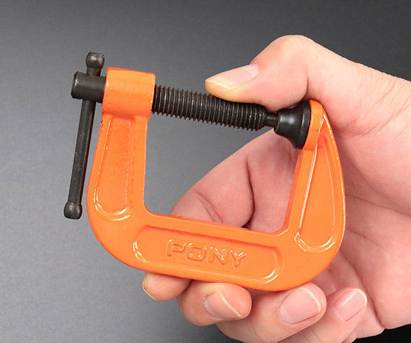 【ワケあり特価品】 (状態B) PONY 2615 PONY ホビー用 Cクランプ 1-1/2インチ ポニー