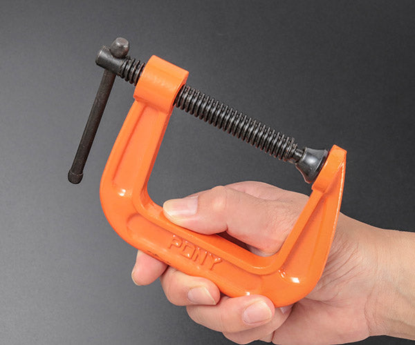 【ワケあり特価品】 (状態B) PONY 2625 PONY ホビー用 Cクランプ 2-1/2x2-1/2インチ ポニー