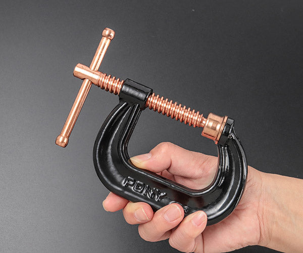 【ワケあり特価品】 (状態B) PONY 402-D PONY スチール カッパー Cクランプ 2インチ ポニー