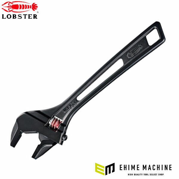 ロブテックス ハイブリットモンキーレンチX プレミアムシリーズ ケイブラック 250mm PUM36XB (PUM36XB)(4963202087414) LOBSTER エビ