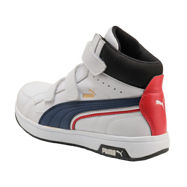 プーマ ヘリテイジ ミッドカット エアツイスト 2.0 No.63.204.0 PUMA ベルトモデル クレスト革調 PUモデル 安全靴 JSAA規格 A種 プロスニーカー ヘリテージ ミドルカット