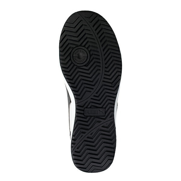 プーマ 安全靴 63.211.0 フロントコート ディスク ブラック ミッド FRONTCOURT DISC MID PUMA HERITAGE ヘリテイジ ディスクレーシングシステム