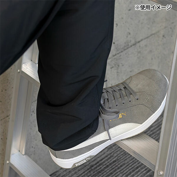 プーマ ヘリテイジ アイコニック・グレー・ロー No.64.203.0 Heritage ICONIC LOW PUMA 安全靴 作業靴 安全スニーカー