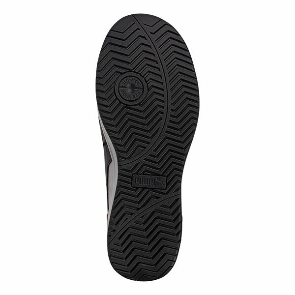 プーマ ヘリテイジ フロントコート・レッド・ロー No.64.208.0 Heritage FRONTCOURT LOW PUMA 安全靴 作業靴 安全スニーカー