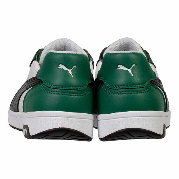 プーマ ヘリテイジ フロントコート・グリーン・ロー No.64.209.0 Heritage FRONTCOURT LOW PUMA 安全靴 作業靴 安全スニーカー