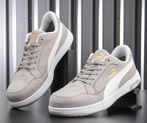 プーマ ヘリテイジ エアツイスト 2.0 グレー No.64.218.0 Heritage AIRTWIST 2.0 LOW PUMA 安全靴 おしゃれ かっこいい 作業靴 スニーカー 灰