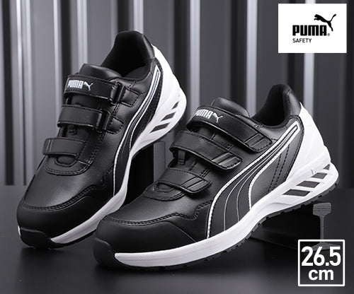 PUMA RIDER 2.0 BLACK LOW ライダー 2.0・ブラック・ロー No.64.243.0 26.5cm プーマ 安全靴 おしゃれ かっこいい 作業靴 スニーカー