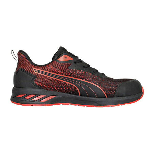 プーマ 安全靴 64.405.0 グライド レッド ロー PUMA GLIDE RED LOW 軽量 衝撃吸収 先芯入り JAPAN ATHLETIC