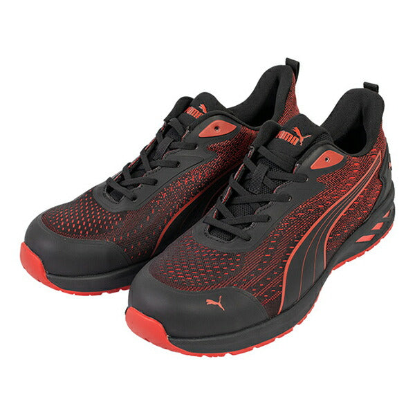 プーマ 安全靴 64.405.0 グライド レッド ロー PUMA GLIDE RED LOW 軽量 衝撃吸収 先芯入り JAPAN ATHLETIC
