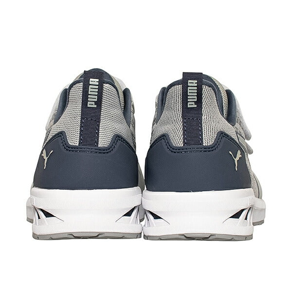 プーマ 安全靴 64.406.0 グライド グレー ロー フック&ループ PUMA GLIDE GRAY LOW H&L 軽量 衝撃吸収 先芯入り JAPAN ATHLETIC
