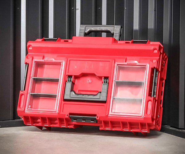 【11月の特価品】キューブリック 5901238256205 超耐久IP66 ツールボックス プロファイ S 容量15L QBRICK SKRQ200P2CCZEPG003 QS1 ONE 200 2.0 Profi Red