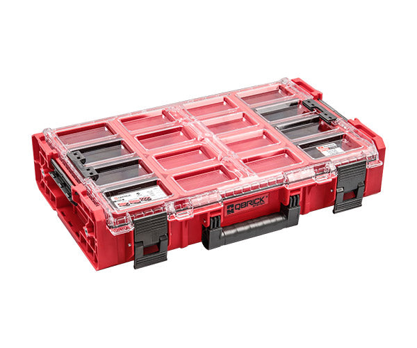 【3月の特価品】キューブリック 5901238256212 超耐久オーガナイザー XL 2.0 容量13.5L 幅582x高さ131mm QBRICK ORGQXL2CCZEPG003 QS1 ONE Organizer XL2.0 Red