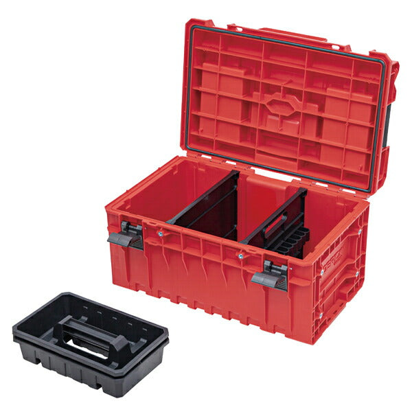 キューブリック 5901238256502 超耐久IP66 ツールボックス プロファイ M 大容量38L QBRICK SKRQ350P2CCZEPG003 QS1 ONE 350 Profi 2.0 Red