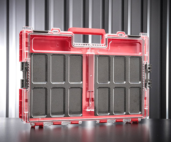 キューブリック 5901238256601 超耐久オーガナイザー L 2.0 容量6L 幅531x高さ77mm QBRICK ORGQL2FCZEPG003 QS1 ONE Organizer L2.0 Red MFI