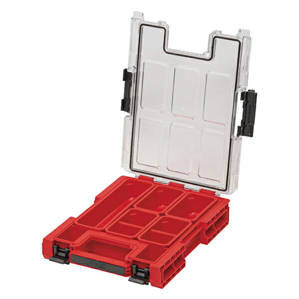 キューブリック 5901238256618 超耐久オーガナイザー M 2.0 容量2.5L 幅264x高さ77mm QBRICK ORGQM2CZEPG003 QS1 ONE Organizer M 2.0 Red