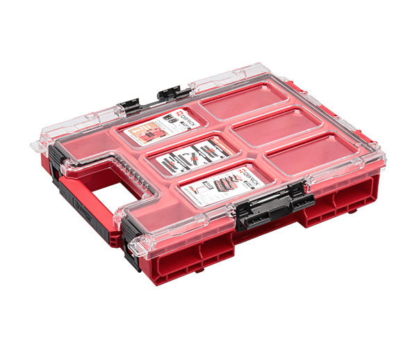 【3月の特価品】キューブリック 5901238256618 超耐久オーガナイザー M 2.0 容量2.5L 幅264x高さ77mm QBRICK ORGQM2CZEPG003 QS1 ONE Organizer M 2.0 Red