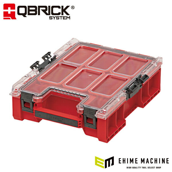 【11月の特価品】キューブリック 5901238256632 超耐久オーガナイザー M プラス 2.0 容量4L 幅264x高さ106mm QBRICK ORGQMP2CZEPG003 QS1 ONE Organizer M Plus2.0 Red
