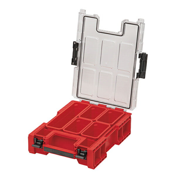 【11月の特価品】キューブリック 5901238256632 超耐久オーガナイザー M プラス 2.0 容量4L 幅264x高さ106mm QBRICK ORGQMP2CZEPG003 QS1 ONE Organizer M Plus2.0 Red