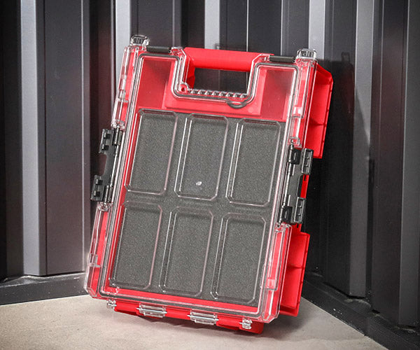 キューブリック 5901238256649 超耐久オーガナイザー M プラス 2.0 容量4L 幅264x高さ106mm QBRICK ORGQMP2FCZEPG003 QS1 ONE Organizer M Plus2.0 Red MFI