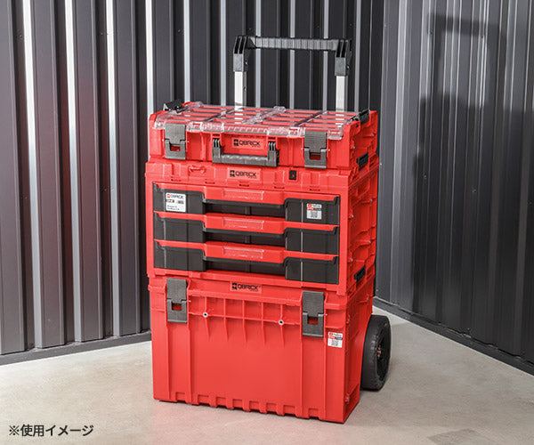 キューブリック 5901238257219 超耐久ツールカート 2.0 超大容量52L QBRICK SKRWQCOCCZEPG003 QS1 ONE Cart 2.0. Red Ultra