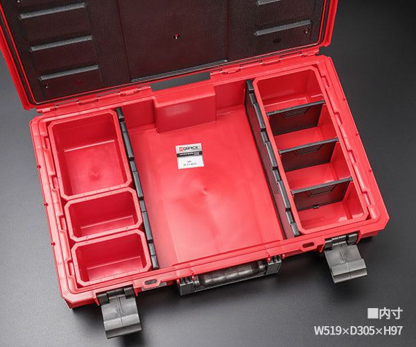 【6月の特価品】キューブリック 5901238258254 超耐久IP66 ツールボックス エキスパート S 容量15L QBRICK SKRQ200E2CCZEPG003 QS1 ONE 200 2.0 EXPERT Red
