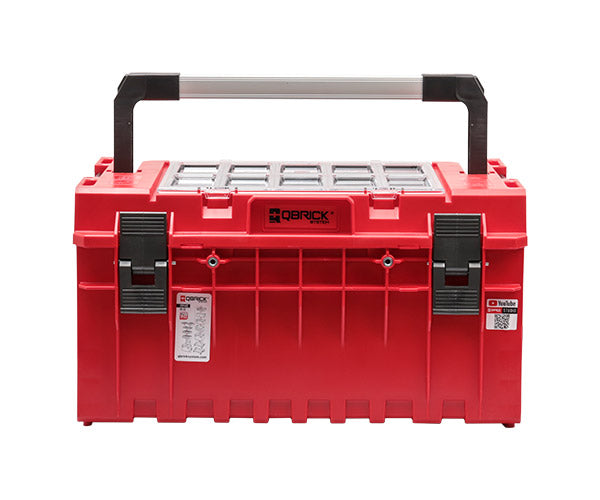 キューブリック 5901238258278 超耐久IP66 ツールボックス エキスパート M 大容量38L QBRICK SKRQ350E2CCZEPG003 QS1 ONE 350 2.0 EXPERT Red