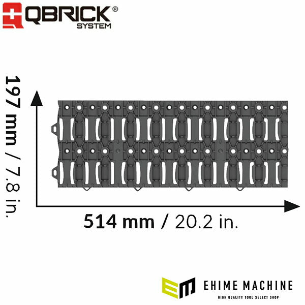 キューブリック QS Custom ペグボード 1/2 Z262152PG001 (5901238262152) QBRICK