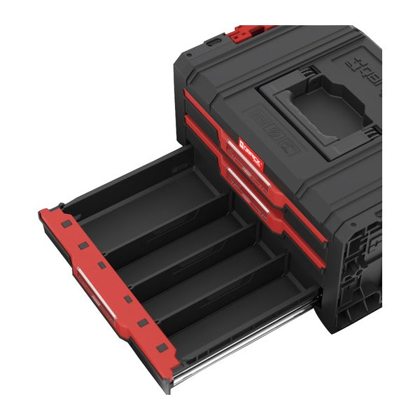 日本正規品 キューブリック PRO 2.0 3段引出しツールボックス 4.5L×3 自動ロック 金属レール モジュール連結 (SKRQPROD3B2CZAPG003)(5901238265085) QBRICK
