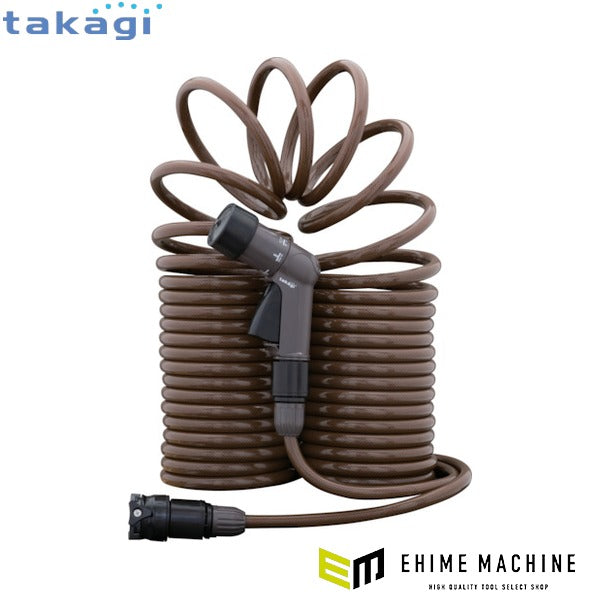 タカギ ホースセット スパイラルGホース 15m (R015SBR)(4975373173896) takagi