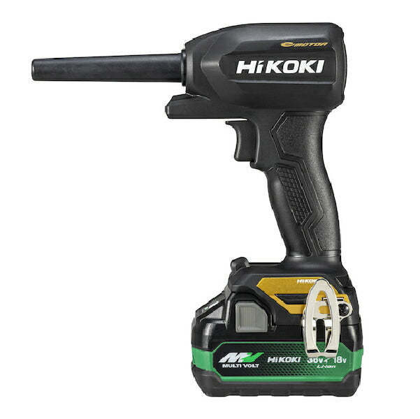 【限定カラー】HiKOKI 18Vコードレスエアーダスター小型タイプ 限定ブラック&ゴールド RA18DA(2XPZ)(BG) オリジナルセット(バッテリー・充電器・ケース付)
